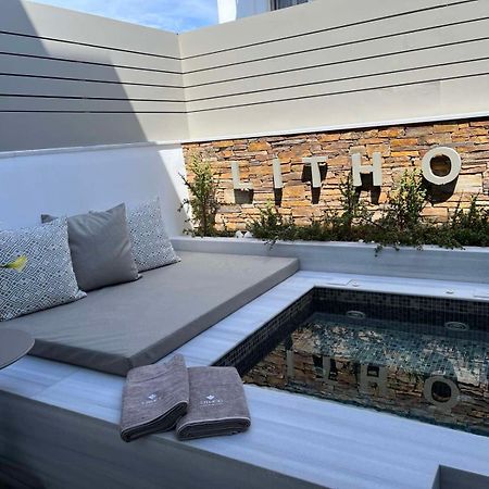 Lithos Luxury Suites Tinos ภายนอก รูปภาพ