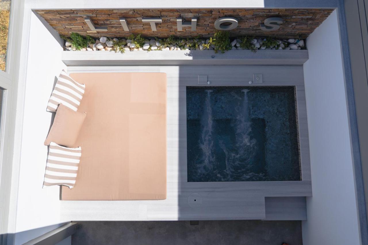 Lithos Luxury Suites Tinos ภายนอก รูปภาพ