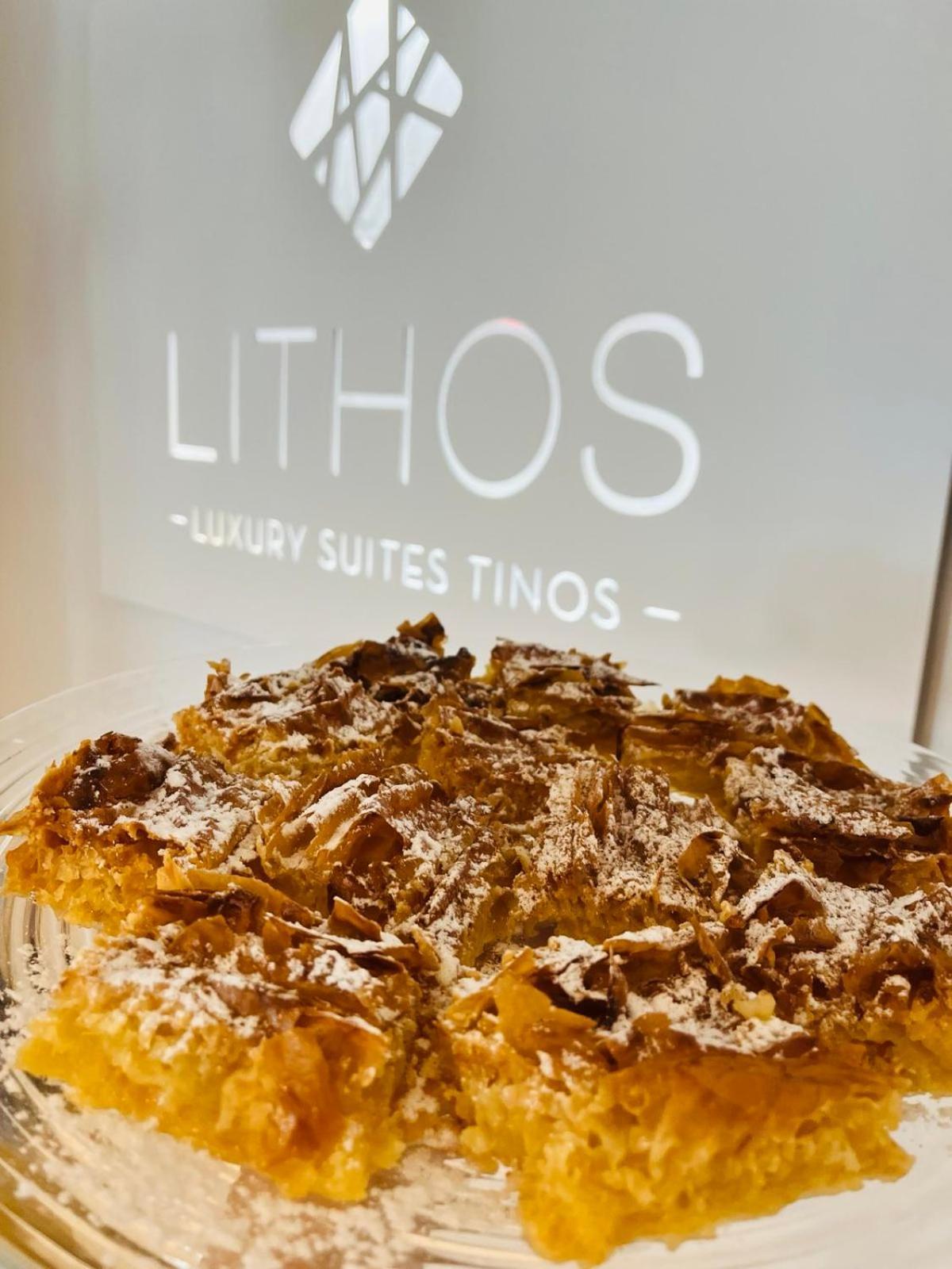 Lithos Luxury Suites Tinos ภายนอก รูปภาพ