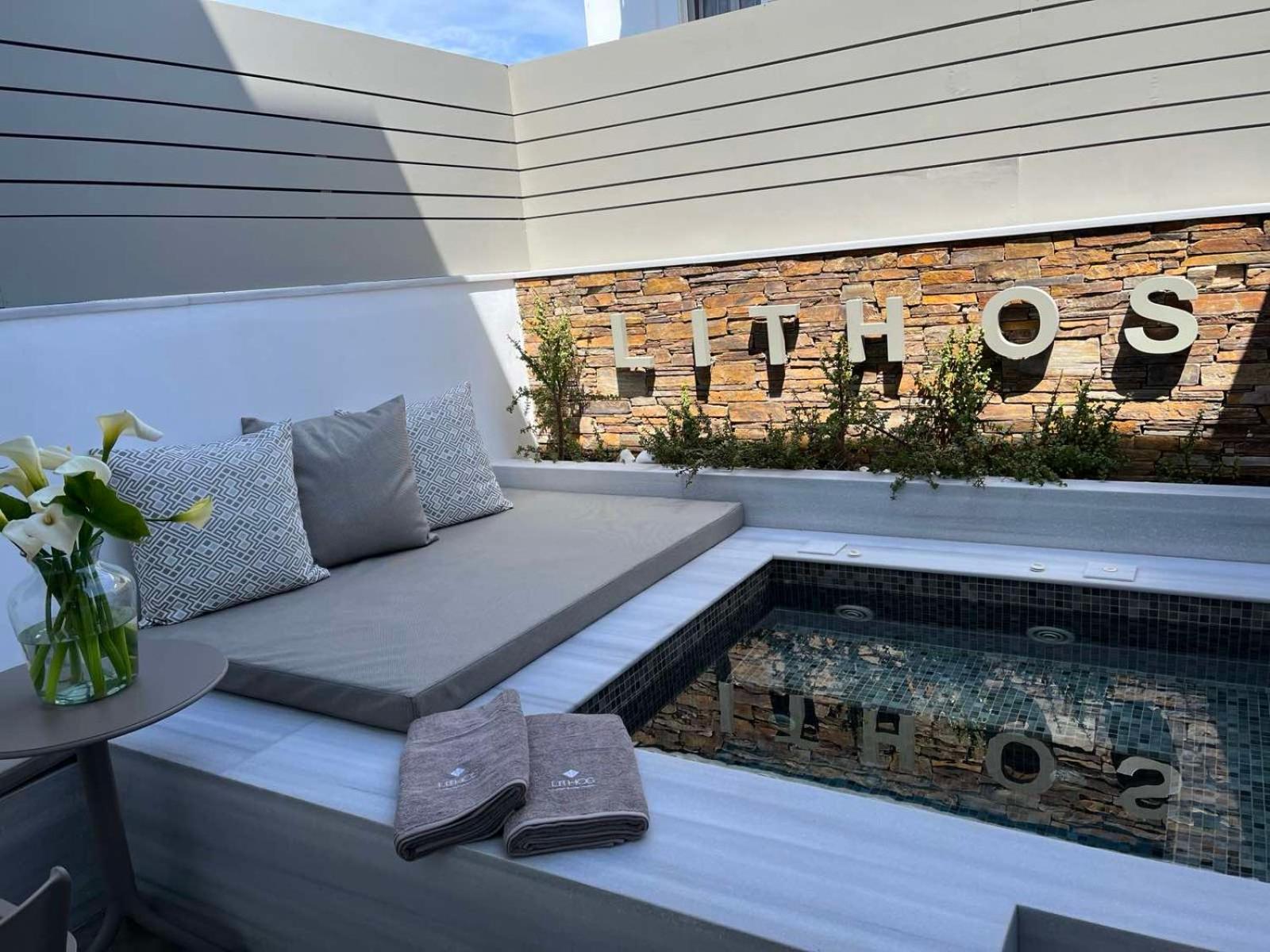 Lithos Luxury Suites Tinos ภายนอก รูปภาพ
