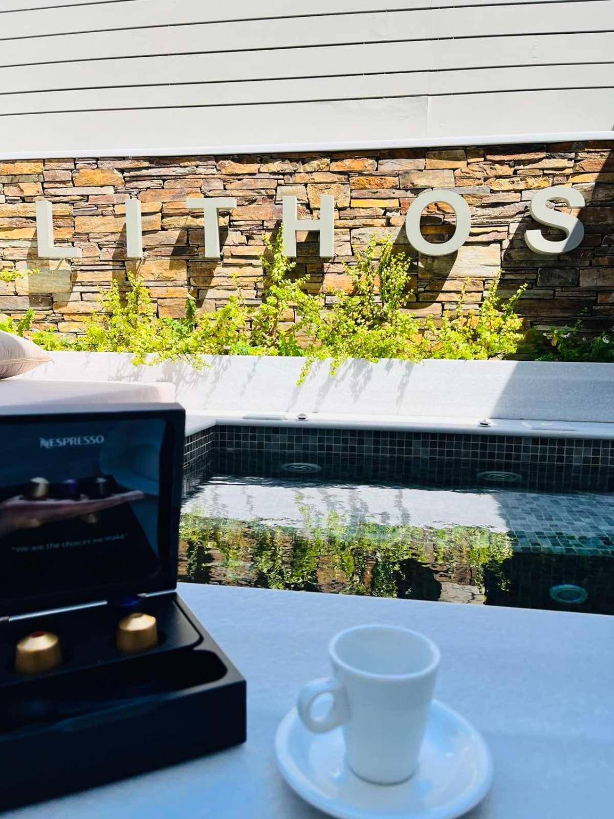 Lithos Luxury Suites Tinos ภายนอก รูปภาพ