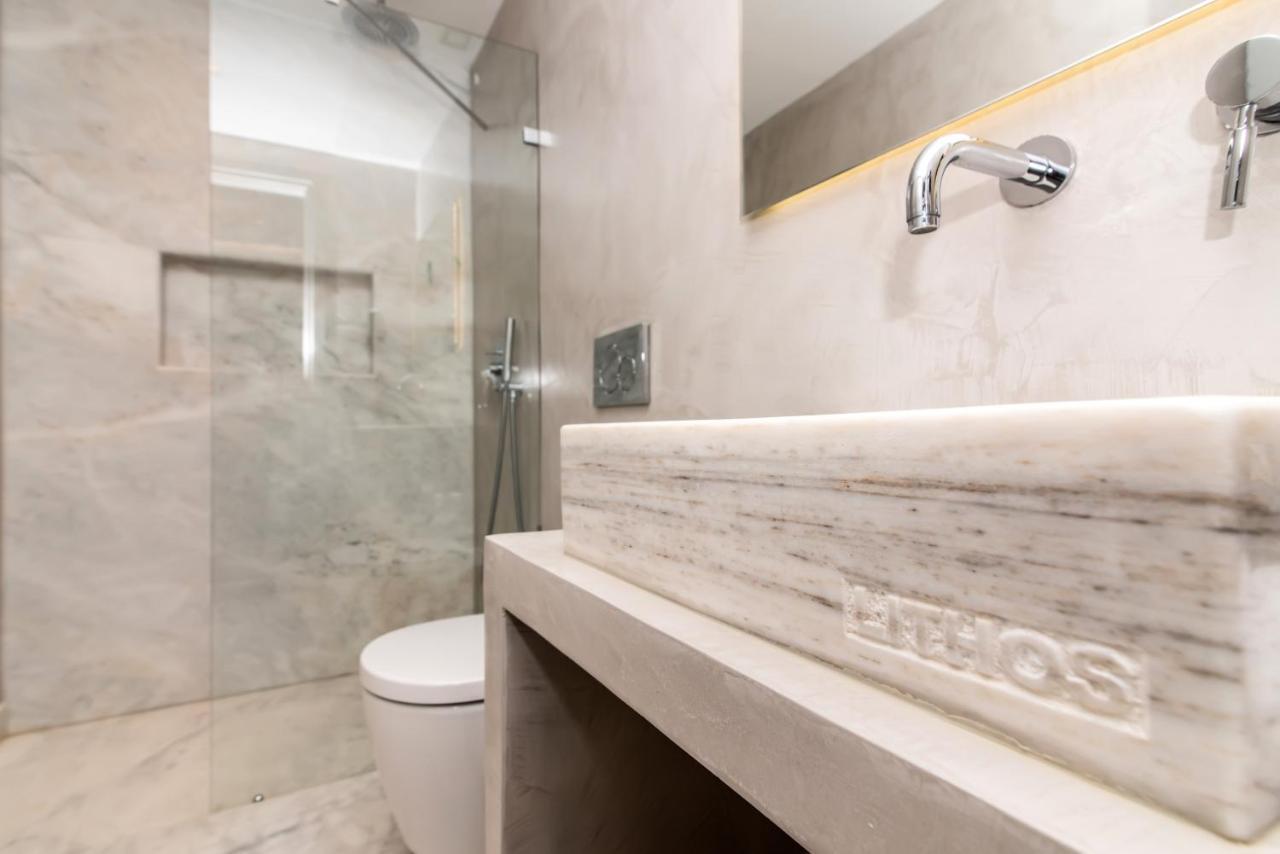 Lithos Luxury Suites Tinos ภายนอก รูปภาพ