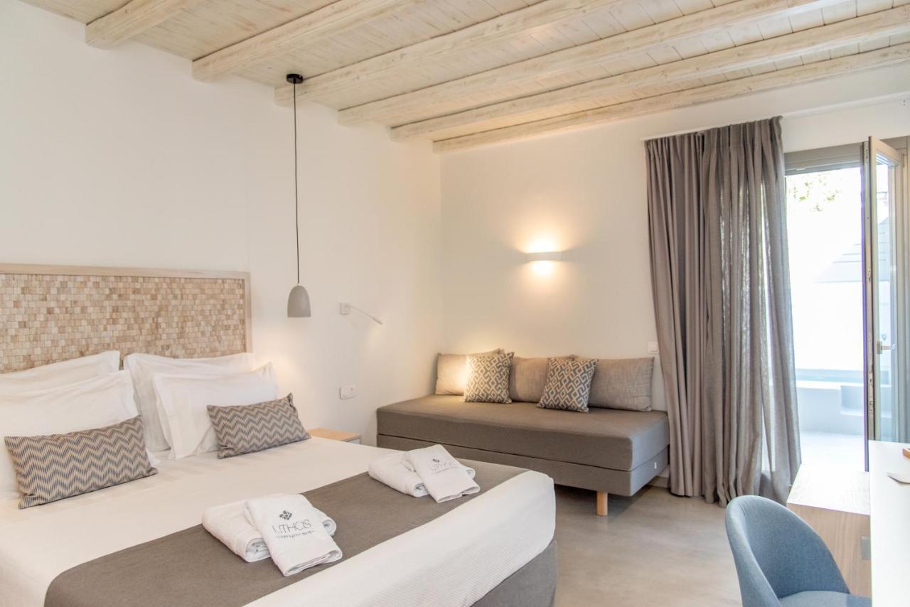 Lithos Luxury Suites Tinos ภายนอก รูปภาพ
