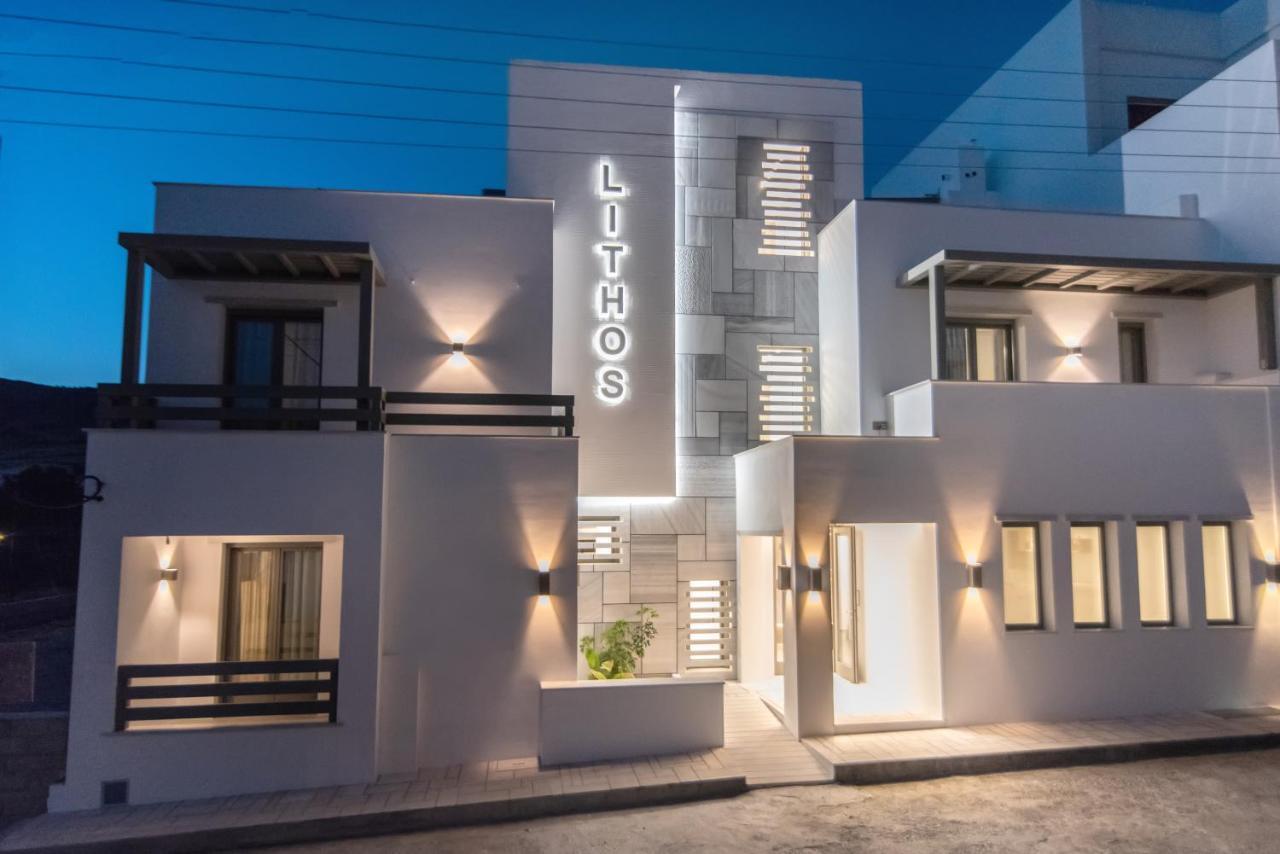 Lithos Luxury Suites Tinos ภายนอก รูปภาพ